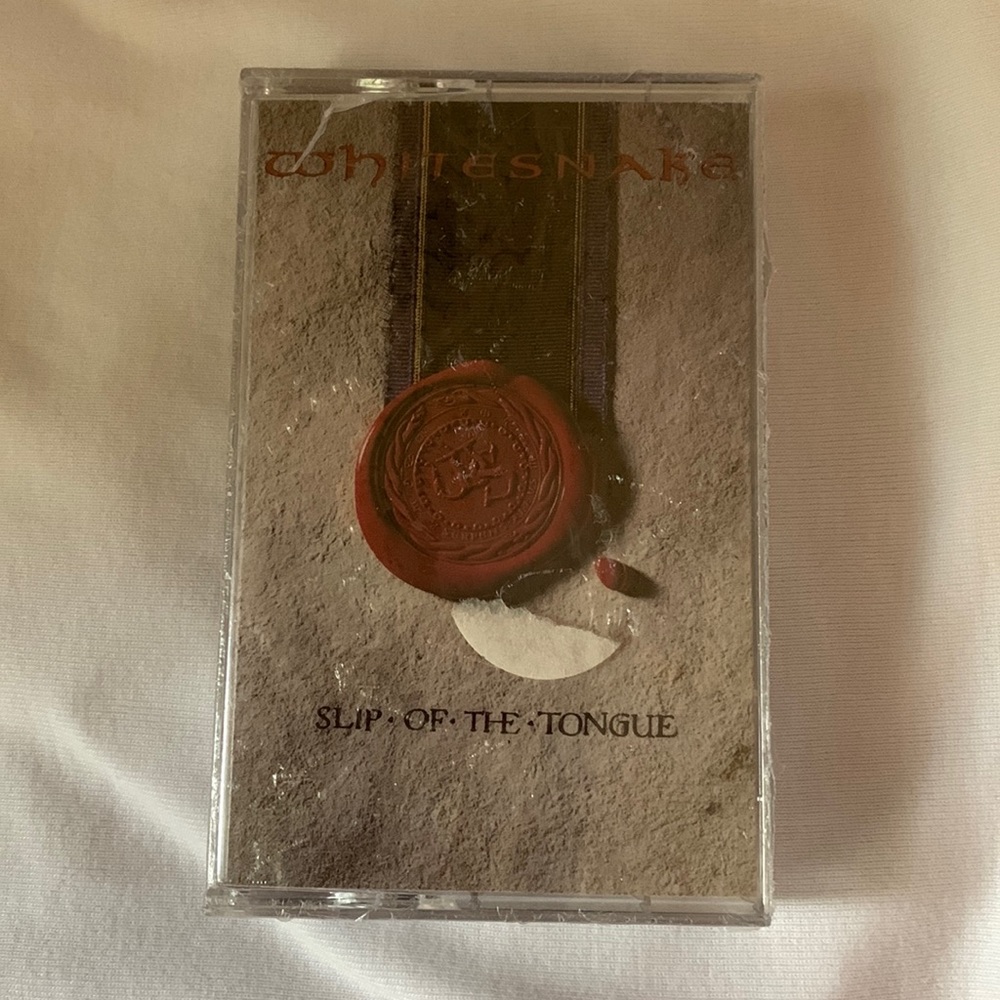 Whitesnake Slip Of The Tongue sealed Cassette